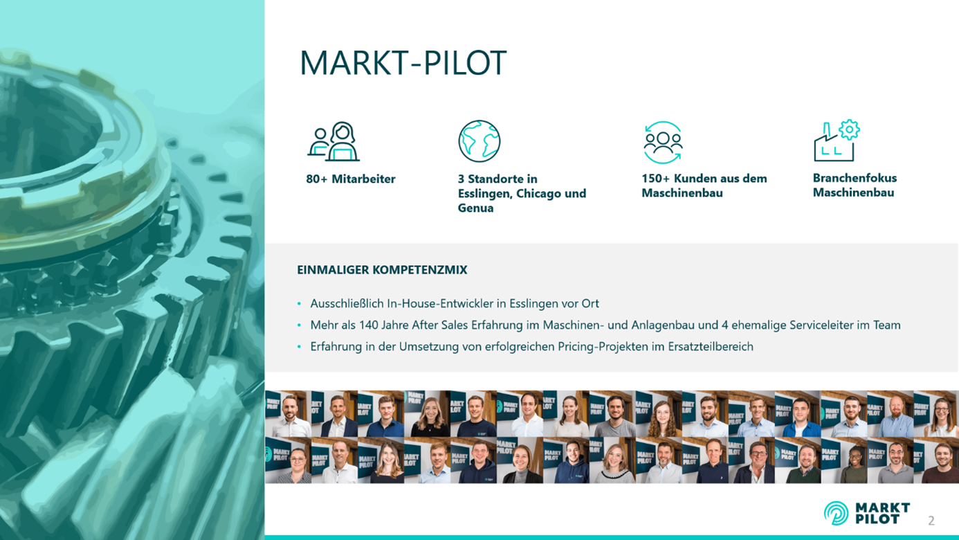 Vorstellung des Start-Ups Markt-Pilot durch den Co-Founder Tobias Rieker.